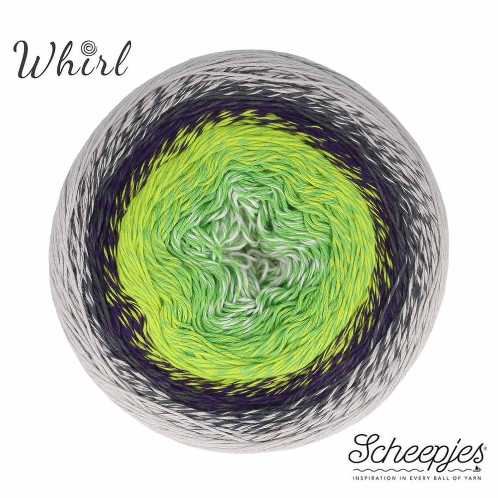 Scheepjes Cotton Whirl - 704 Pistachio Palette