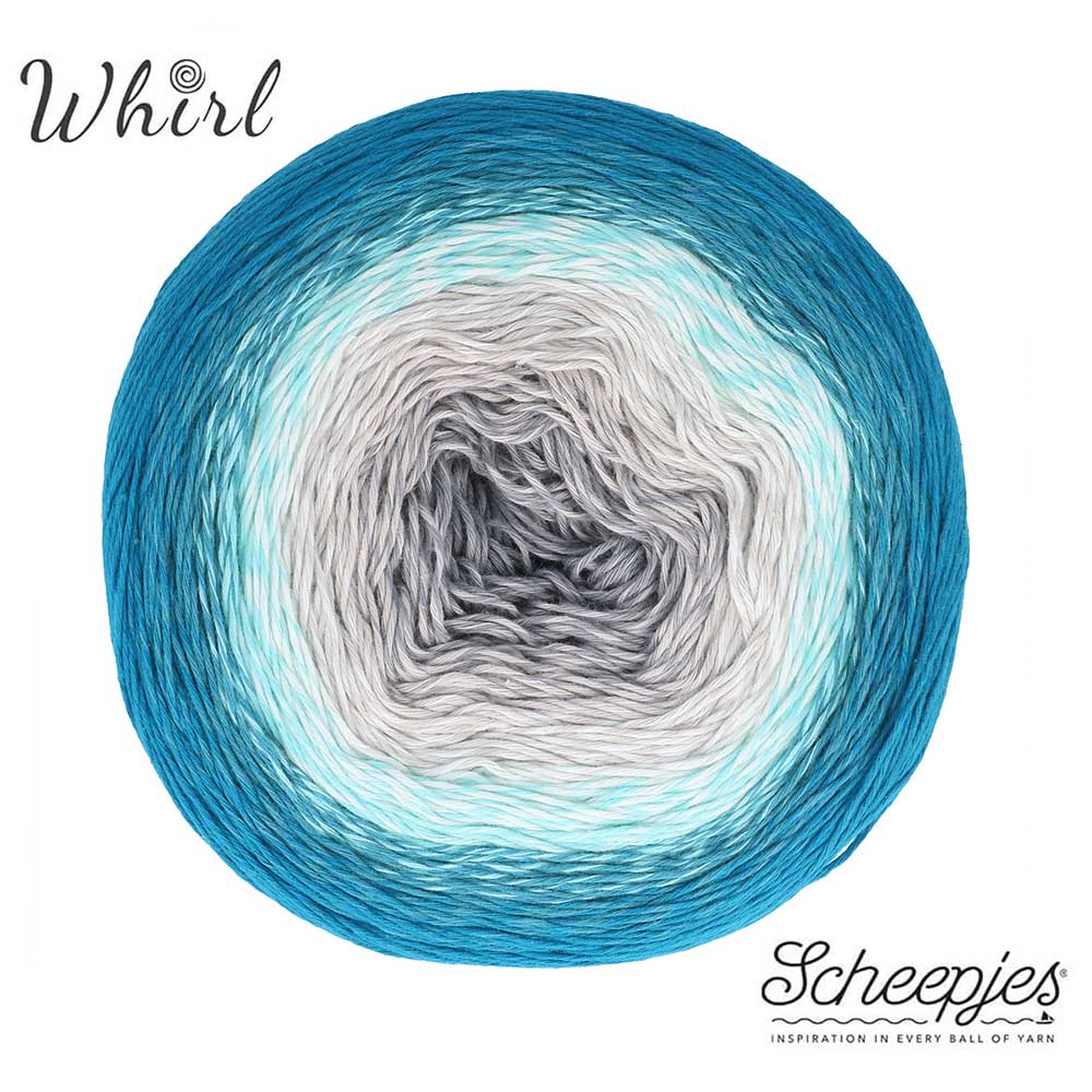 Scheepjes Cotton Whirl - 706 Blueberry Frost