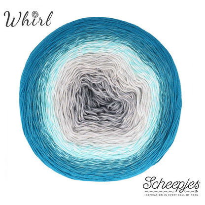 Scheepjes Cotton Whirl - 706 Blueberry Frost