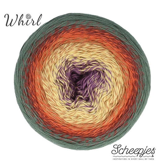 Scheepjes Cotton Whirl - 708 Pumpkin Spice