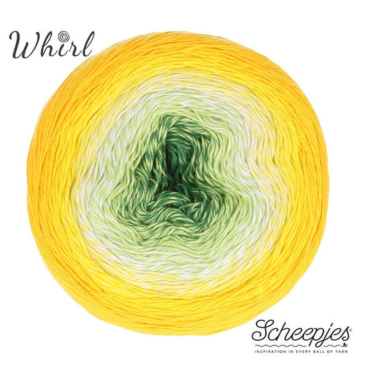 Scheepjes Cotton Whirl - 713 Lemon Limeade