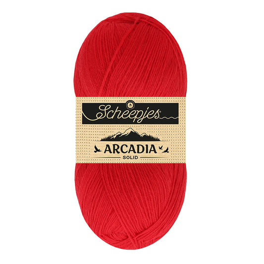 Scheepjes Arcadia Solid - 808 Red Beach