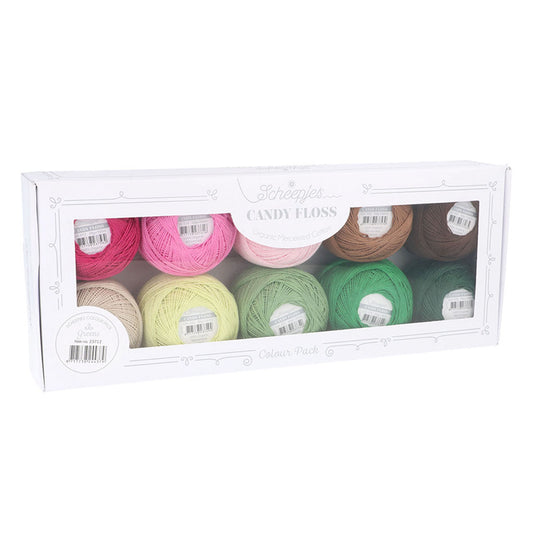 Scheepjes Candy Floss Colour Pack - Greens