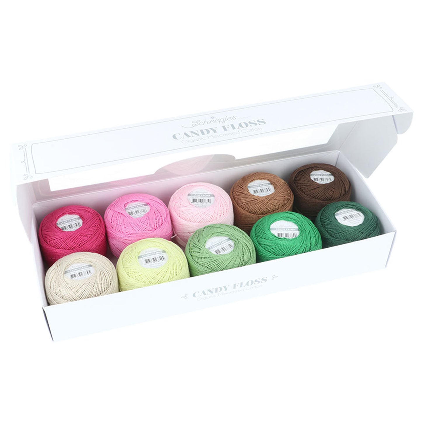 Scheepjes Candy Floss Colour Pack - Greens