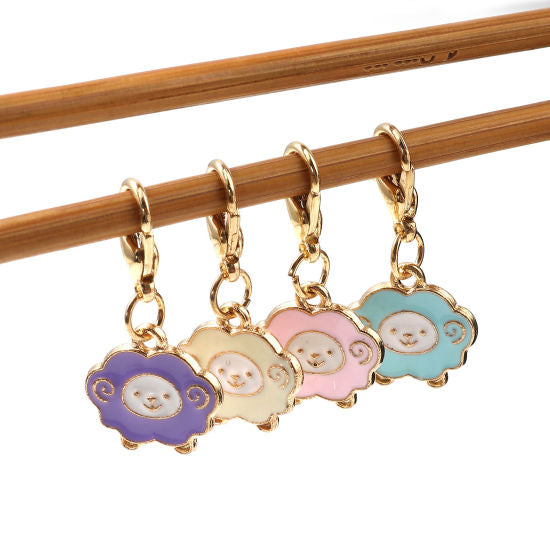 Sheep Stitch Markers set of 4