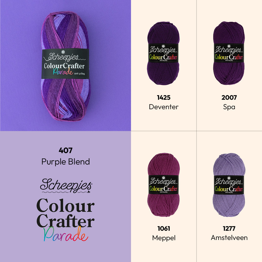 Colour Crafter Parade - 407 Purple Blend