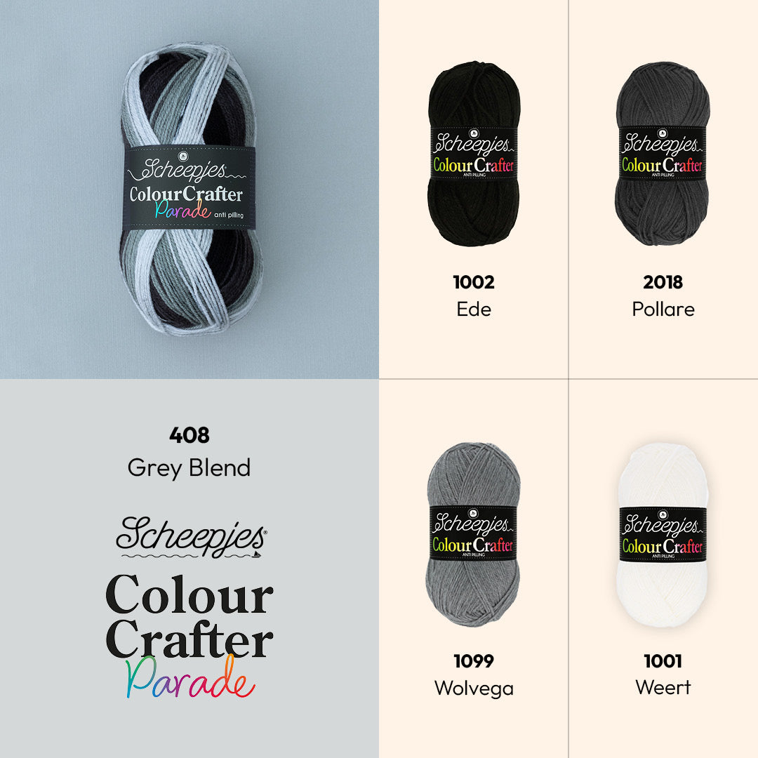 Colour Crafter Parade - 408 Grey Blend