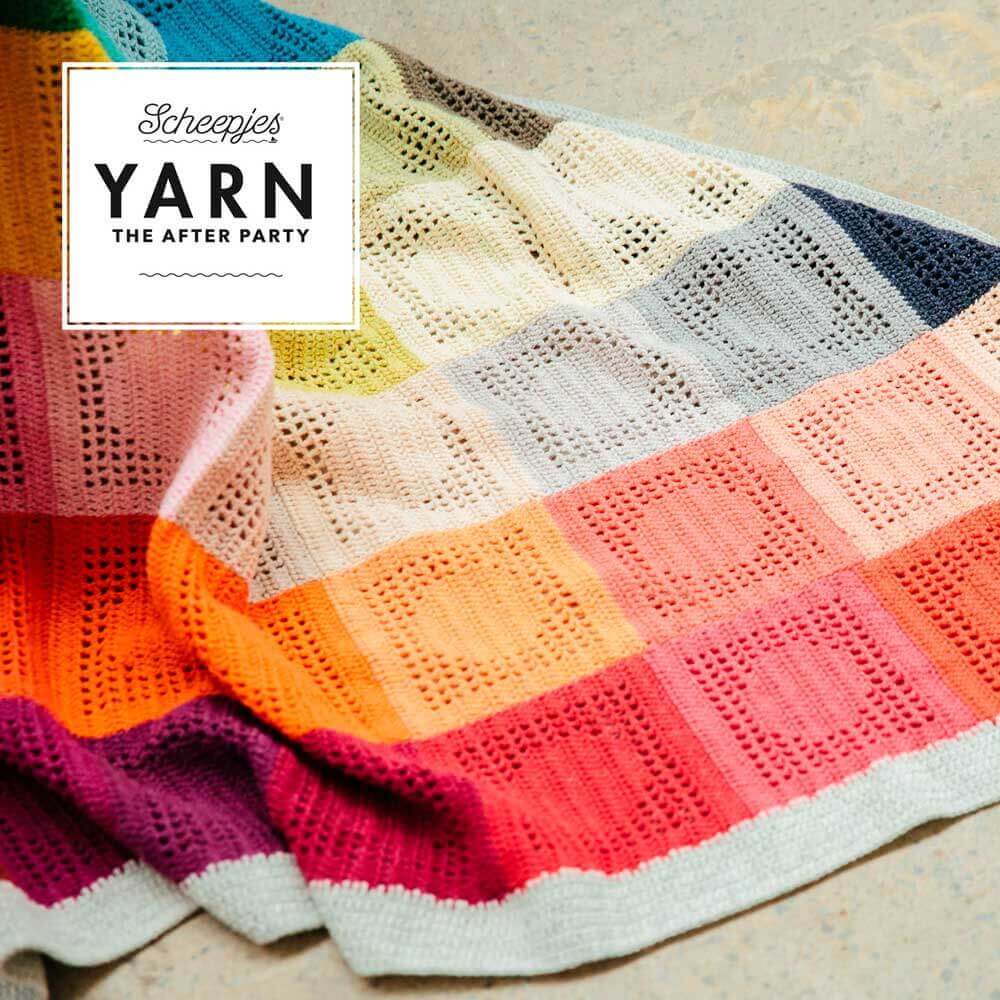 Scheepjes Yarn The After Party no. 127 - Rainbow Dots Blanket (booklet) - (Crochet)